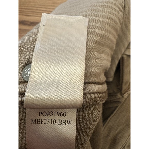 Faherty Men's 36x32 (34x32 Tag) Brown Stretch Terry 5-Pocket Chino Pants - Picture 9 of 9